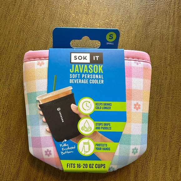 JavaSok Reusable Insulated Cold Beverage Sleeve. - Picture 2 of 4